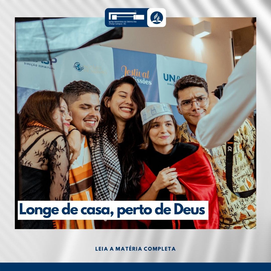 Longe de casa, perto de Deus